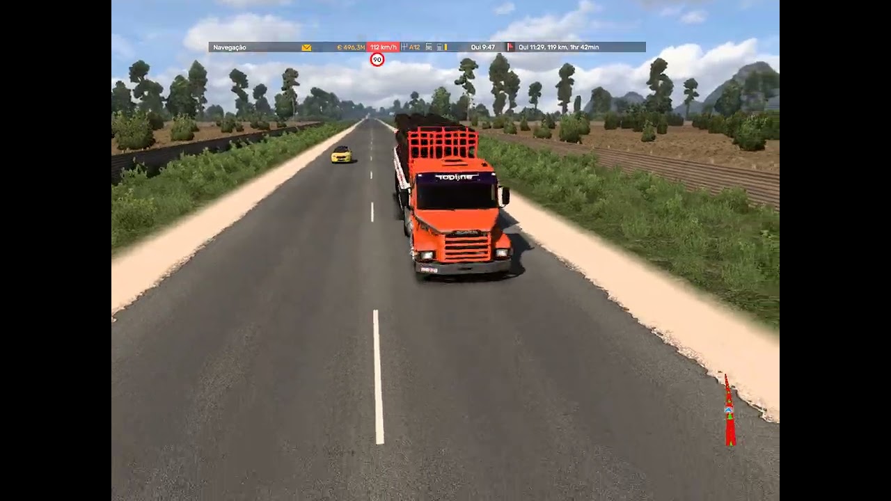 Puxe dos tubos de ferro Scania 113