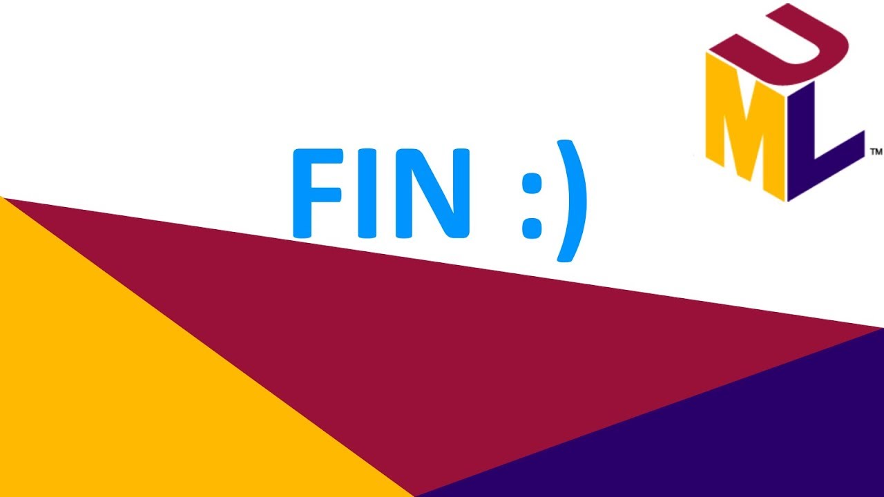 FIN -  Tutorial UML en español