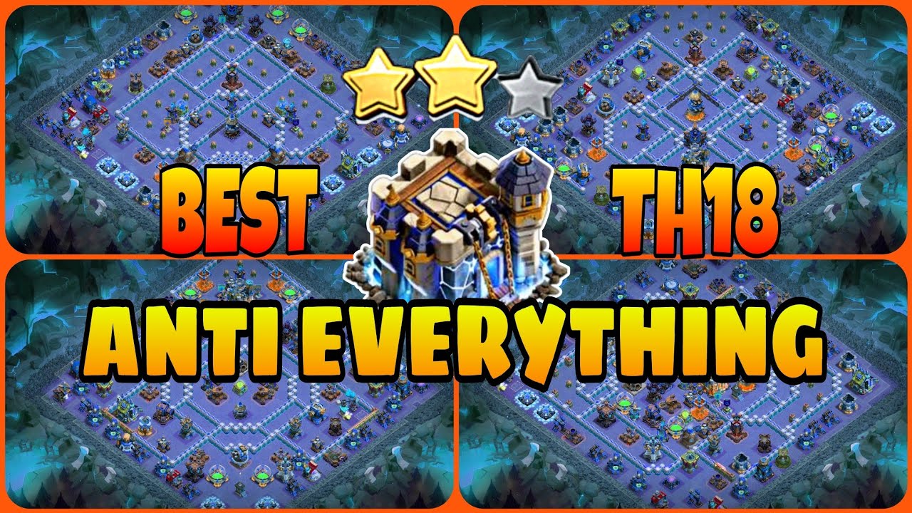 TOP-5 UNBEATABLE TH18 NEW LEGEND BASE |TH18 TROPHY PUSHING BASE WITH LINK |HIGHER LEGEND LEAGUE BASE