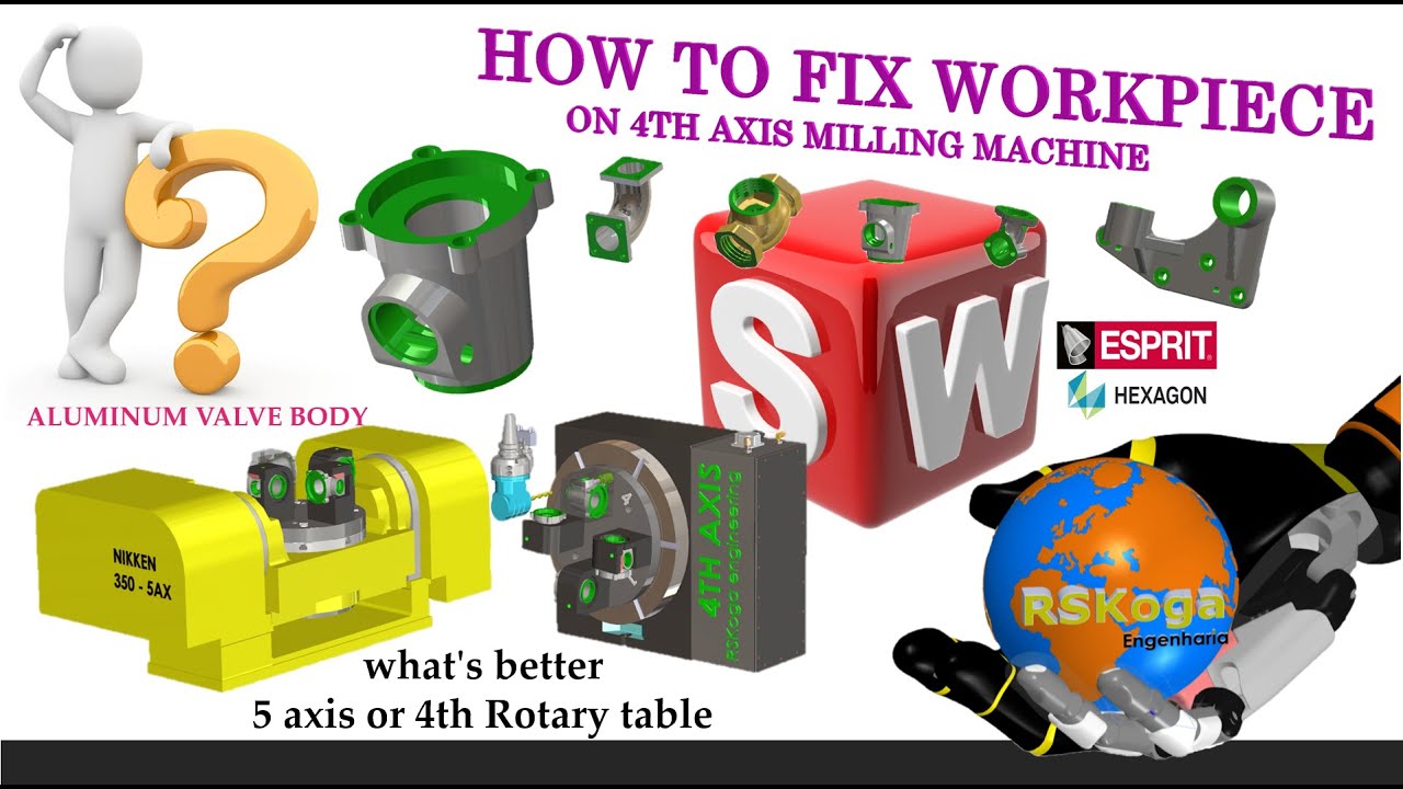 HOW TO FIX WORKPIECE _ Aluminum die-cast Valve Body