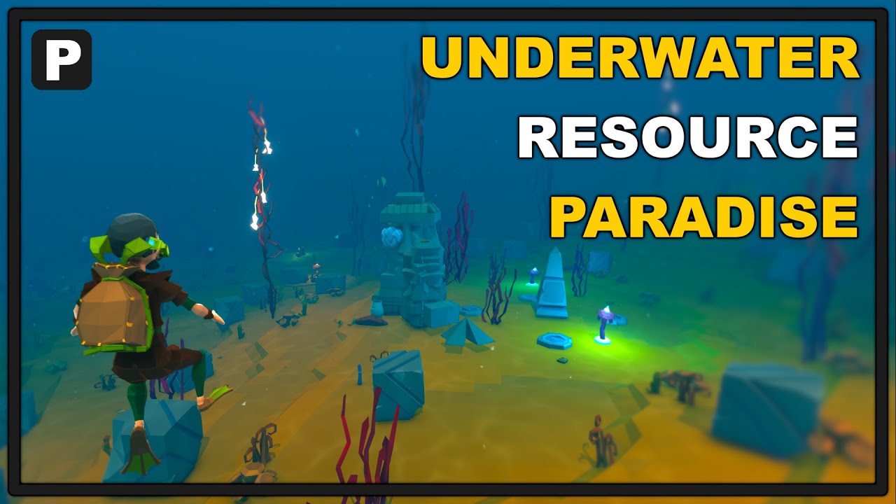 Finding an underwater resource paradise in Ylands Playthrough