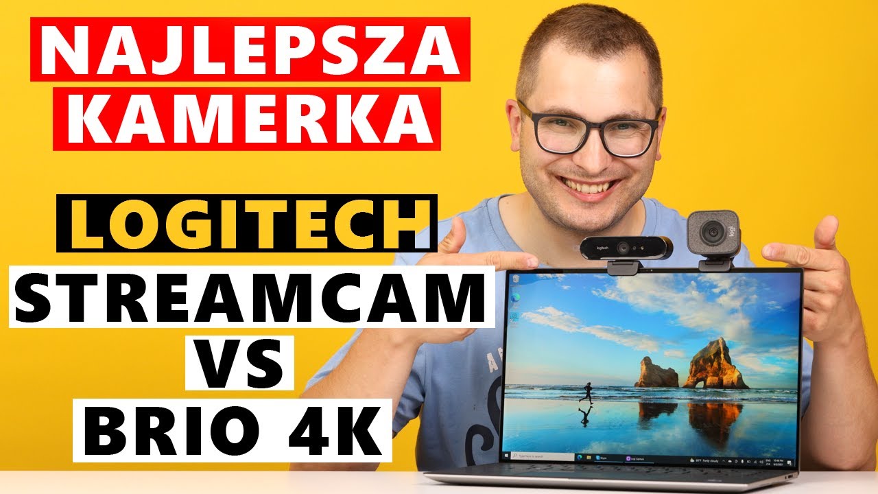 Kamerka Internetowa Dla Streamera Logitech Brio 4K Czy Streamcam