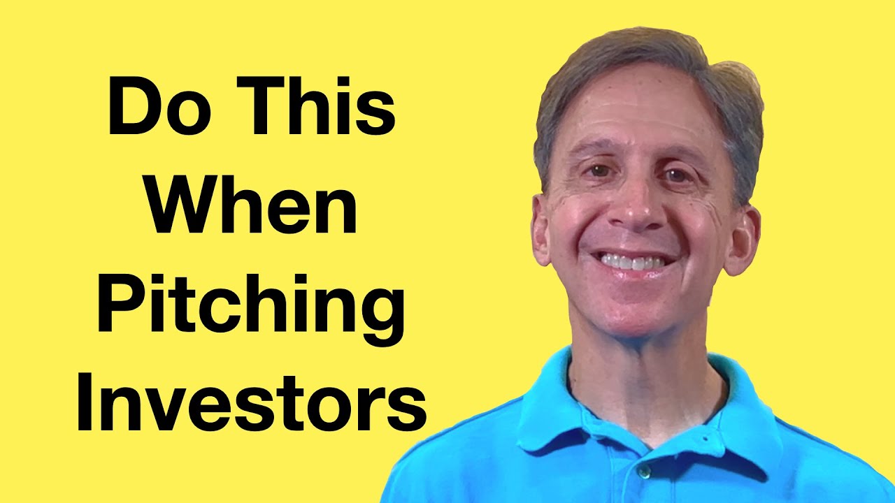 Five Things Your Startup Must Do Pitching Investors