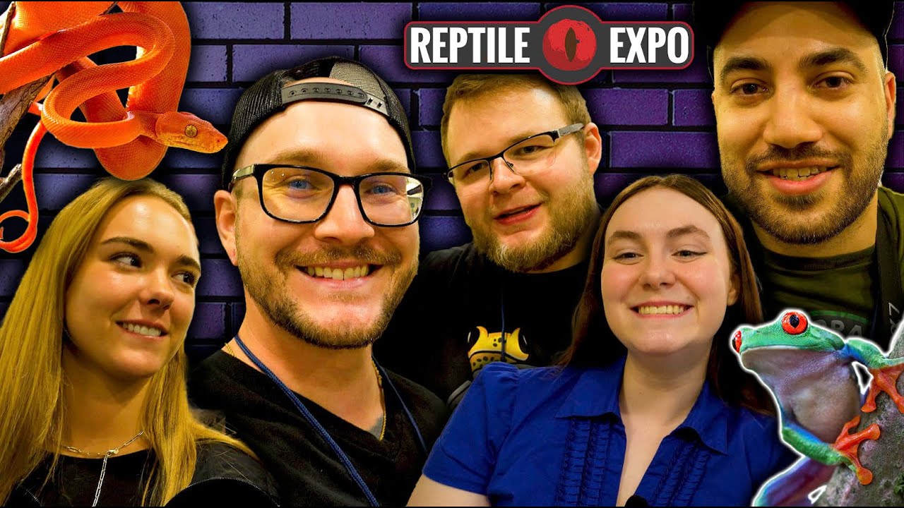 The Biggest Reptile Expo EVER! Check Out My New RARE Lizard and So Much More!