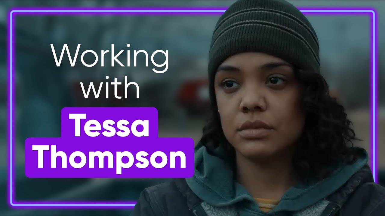 WHEN CAMERAS OFF: The real Tessa Thompson on set