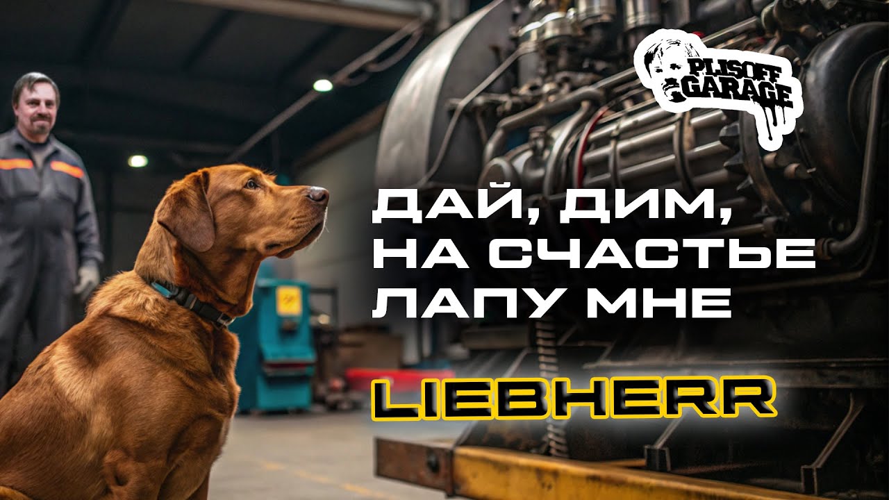 обо всем и не о чем/подготовка к поездке/поездка для установки мотора/первый запуск liebherr D926