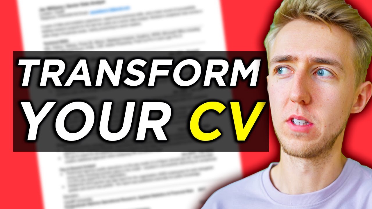 How To Write Your CV in 2022 (Biggest Resume Mistakes)