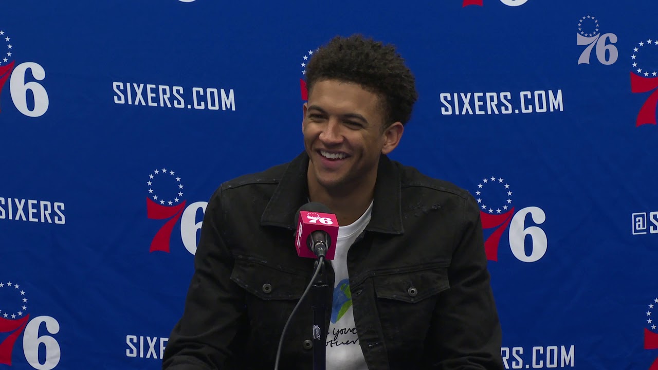 Matisse Thybulle | Postgame Media Availability vs Guangzhou Long Lions (10.8.19)