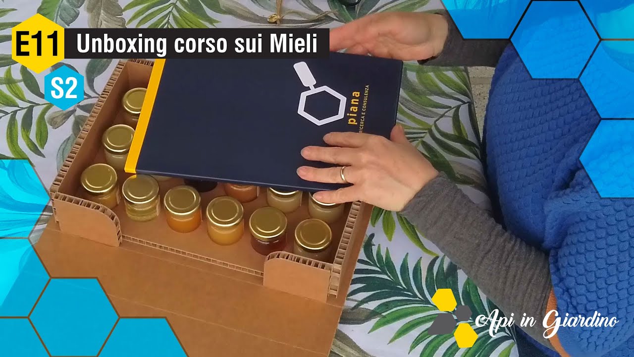 AiG - S2 E11 - Unboxing kit di addestramento in analisi sensoriale del miele