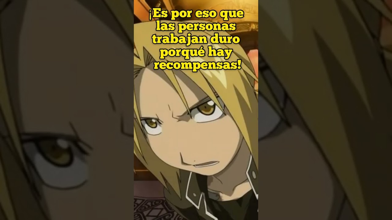 |Frases| |Anime| Dante - La Ley De La Equivalencia De Intercambio Es Falsa.✨