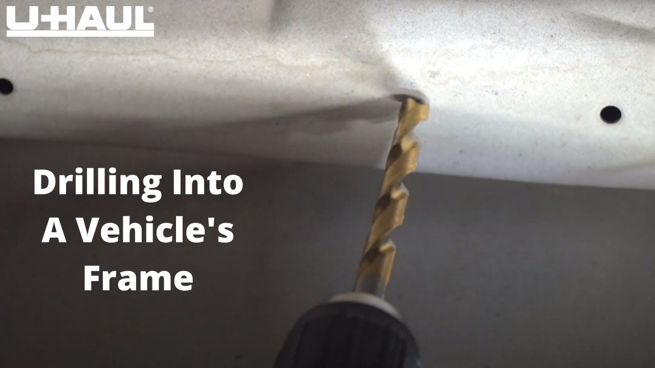 Techniques to Drilling and Enlarging Holes into a Vehicles Frame