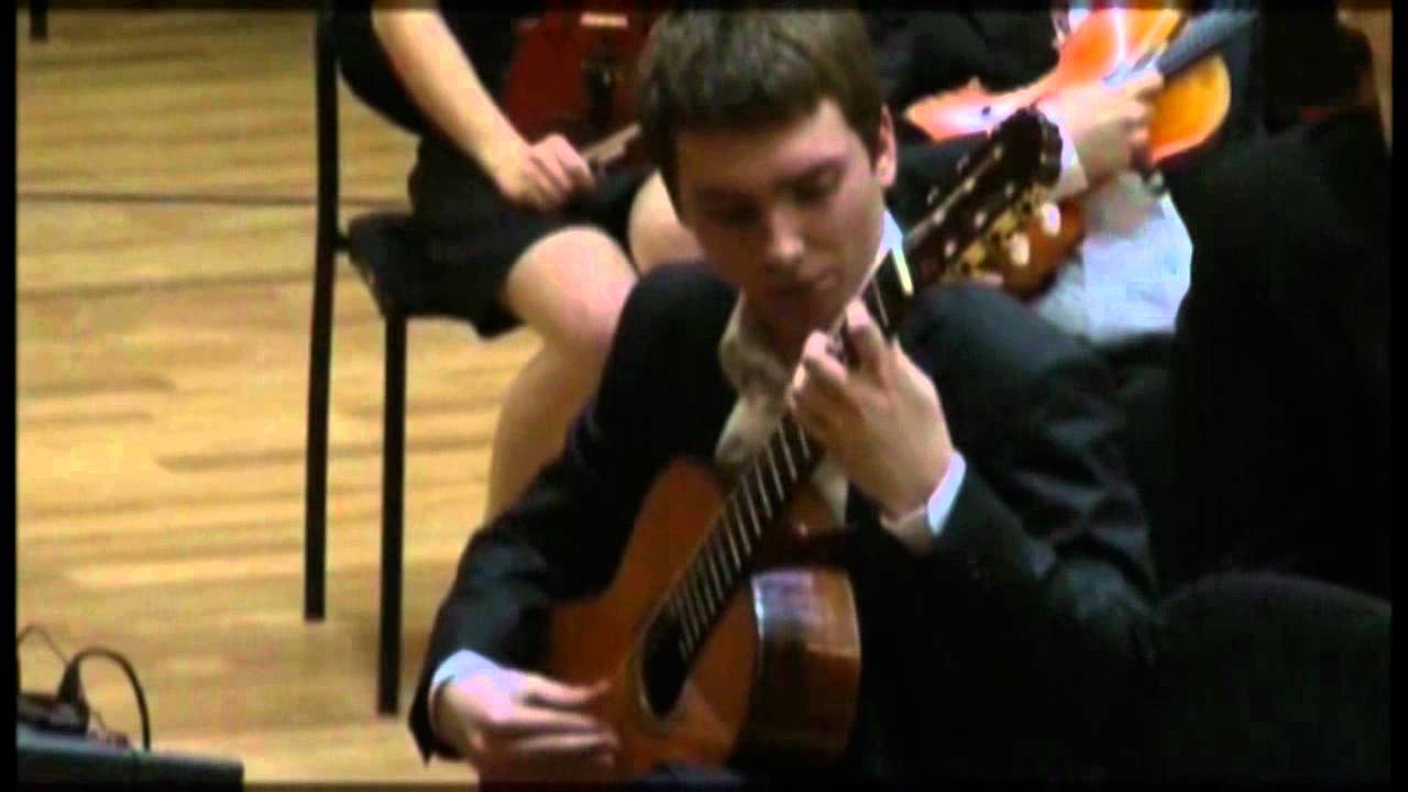David Hnat plays Joaquin Rodrigo - Fantasia Para Un Gentilhombre - IV.Canarios