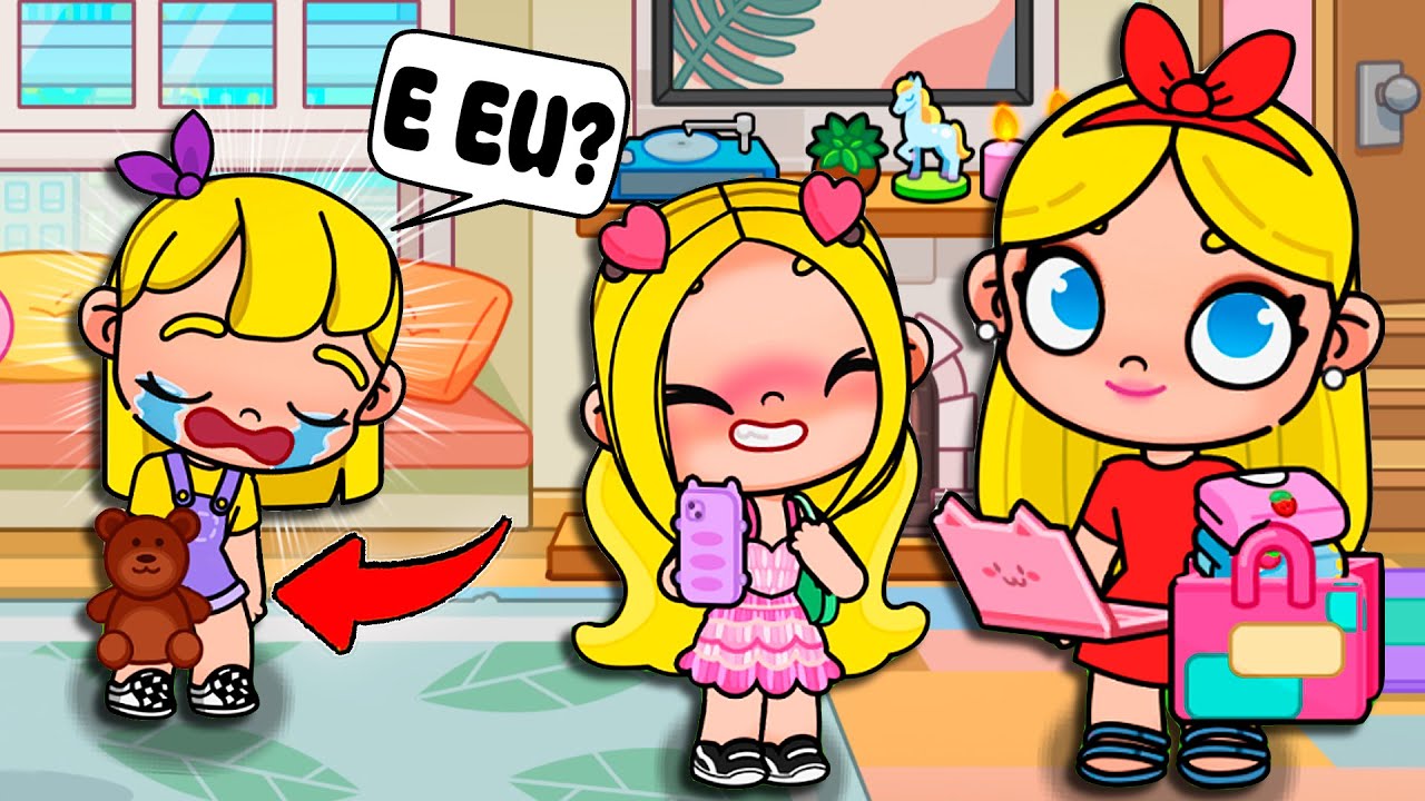 A FILHA PREFERIDA DA M&Atilde;E | HISTORINHAS no AVATAR WORLD