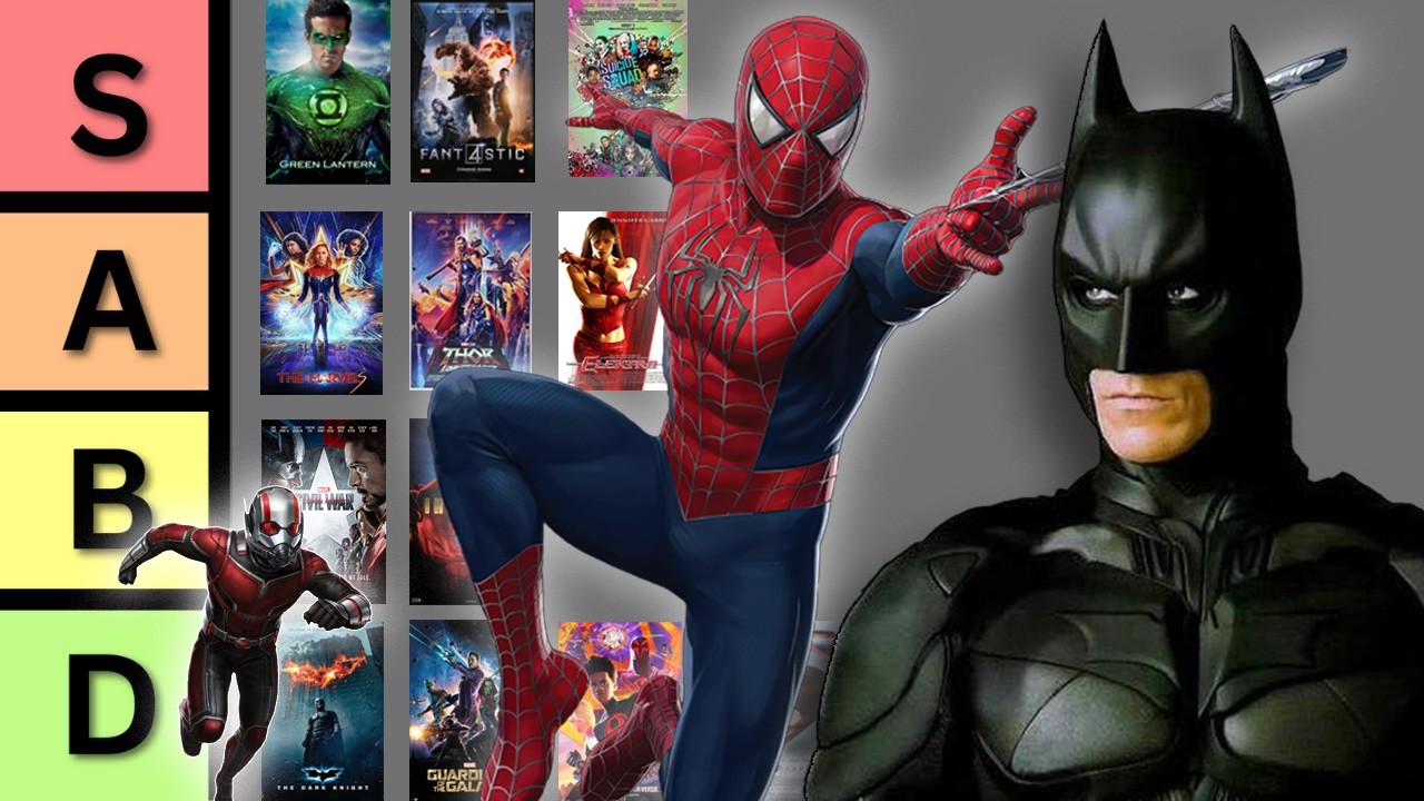 Ranking EVERY Superhero Movie