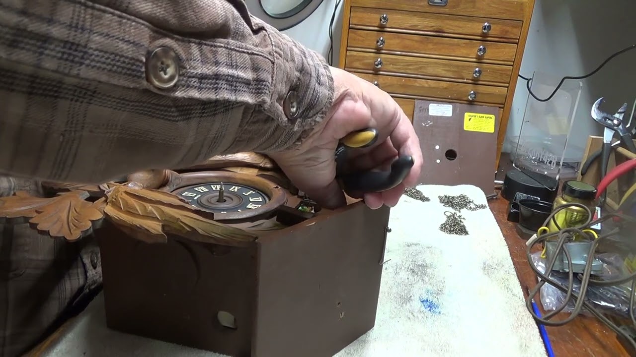Repair of Cuckoo Clock with Music Box for Kim