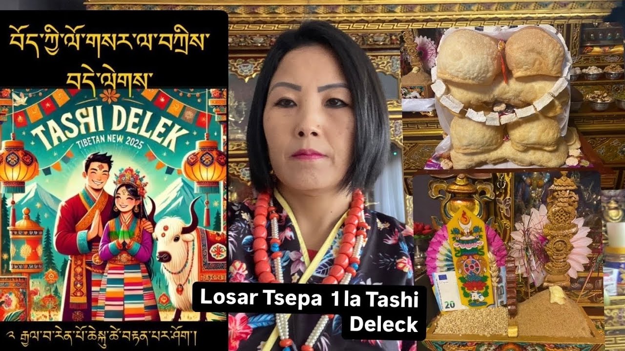Losar Tsepa 1 la Tashi Deleck/tibetan vlog nam family in Belgium 🇧🇪