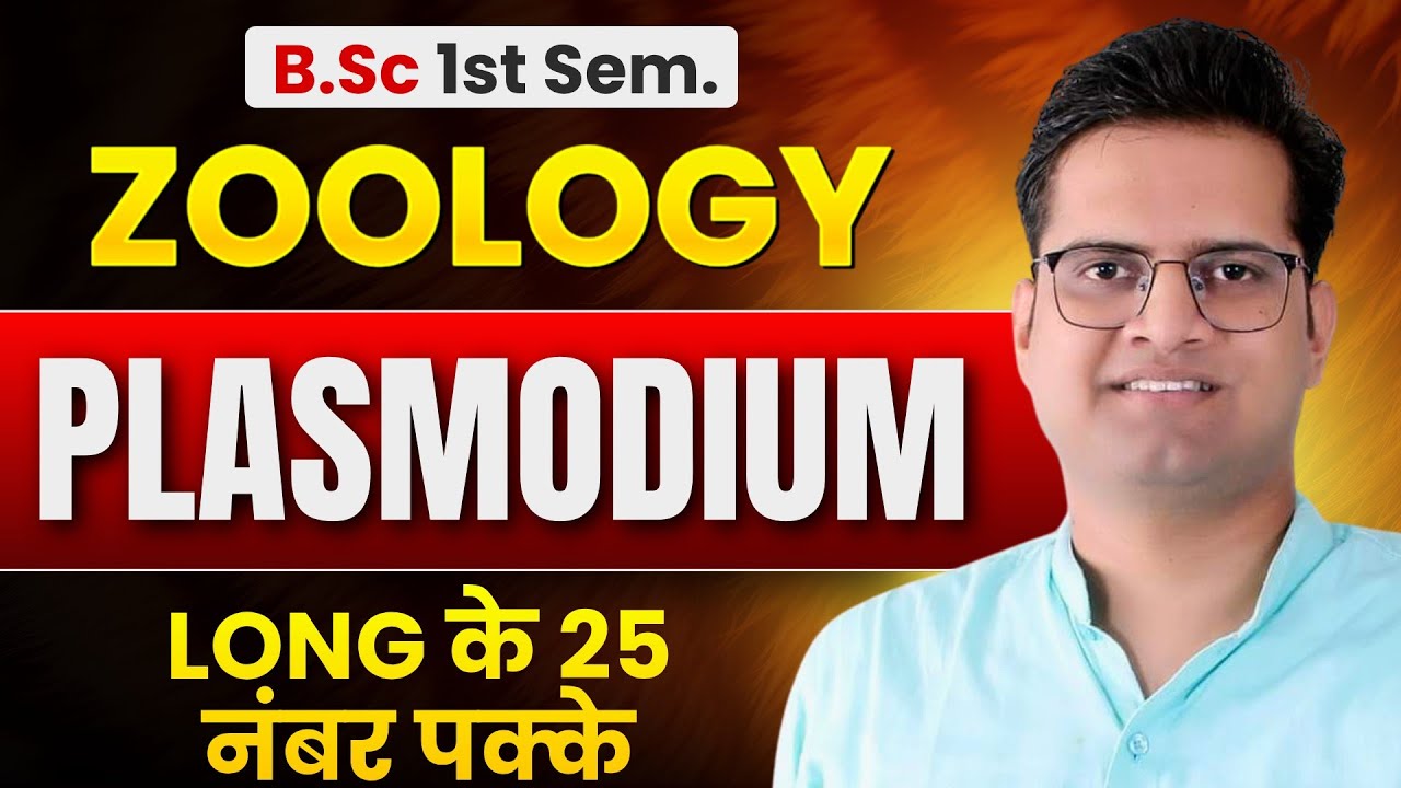 Plasmodium!B.Sc 1st Semester Zoology Important Question!Be DKDian