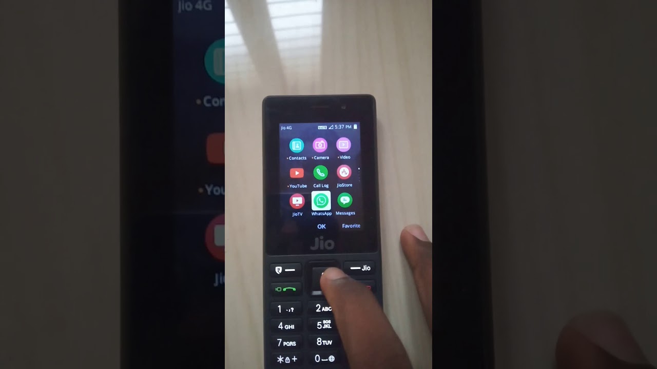 Jio phone app lock