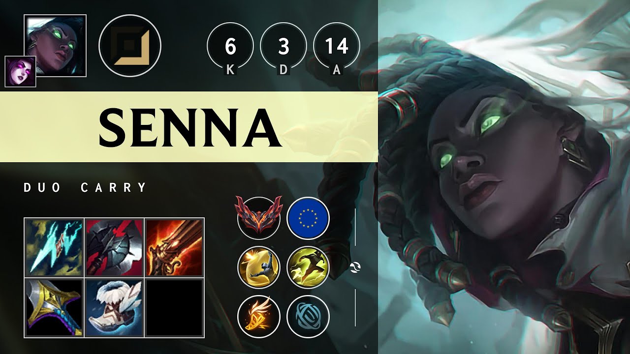 Senna ADC vs Kai'Sa - EUW Grandmaster Patch 25.19