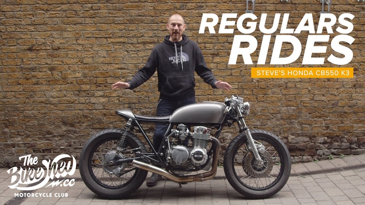Regulars Rides: Steve's Honda CB550 K3 Shed-Build