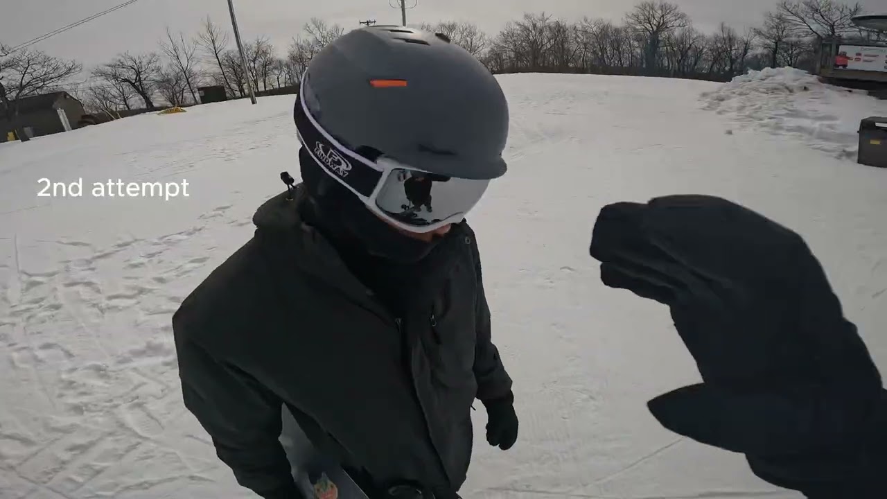 First time snowboarding (what could go wrong)