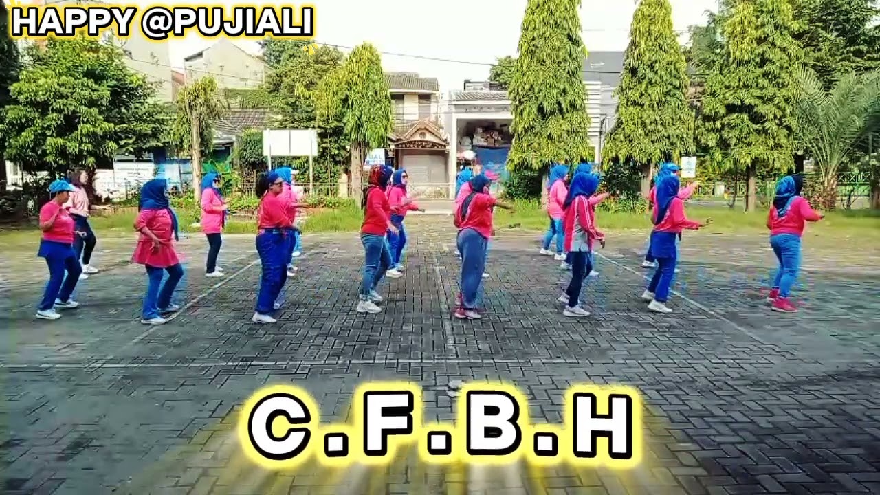 C.F.B.H # Choreo. Roro Line Dance & Roosamekto Mamek # Latian Rutin HAPPY 201026