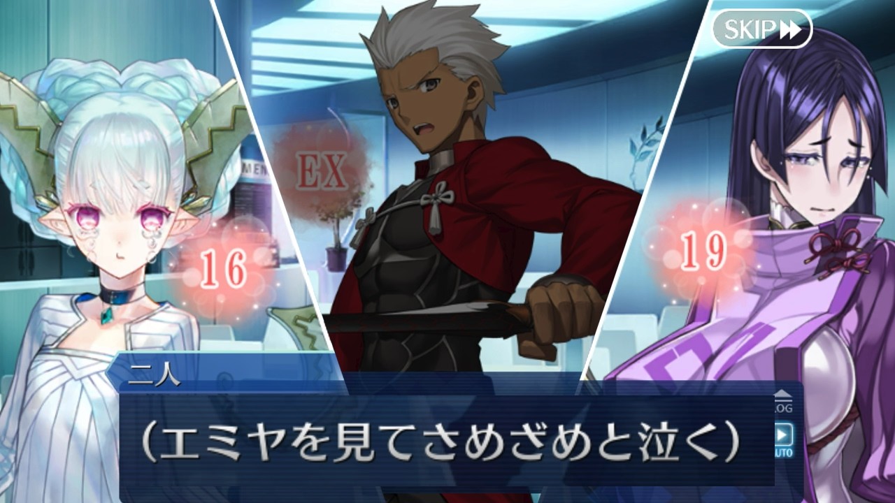 【FGO】エミヤおかんに大敗　号泣する母2人