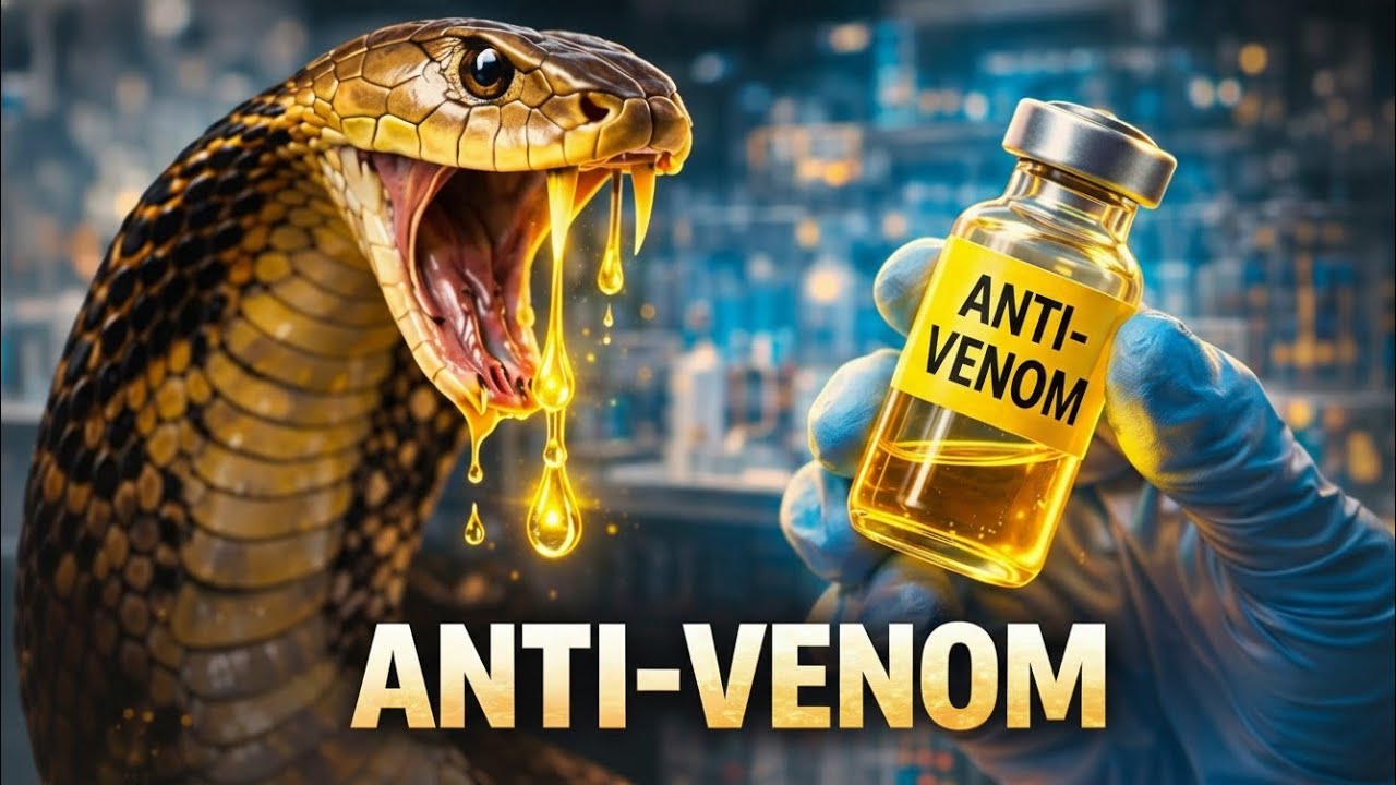 Snake-Venom to Anti-Venom | The Incredible Life-Saving Science Process😱 | #DeadlyVenom #SnakeScience