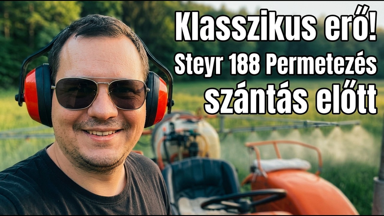 Őszi gyomirtó permetezés