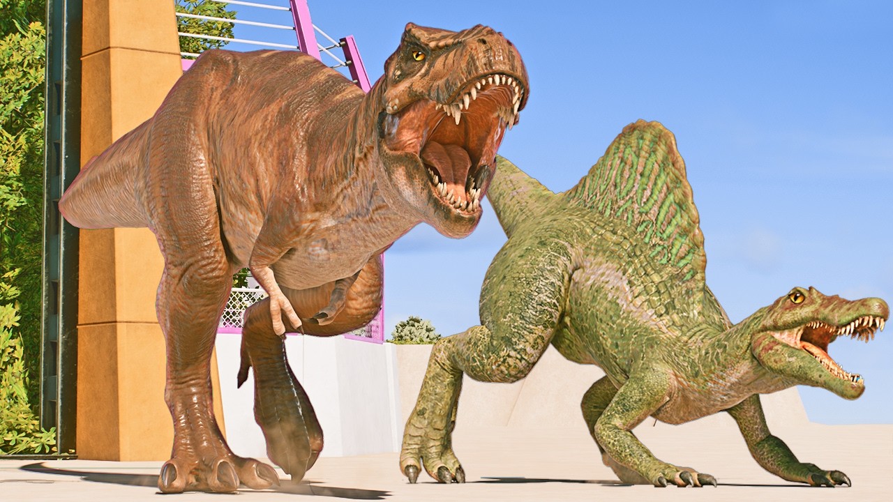 RELEASE ALL MAX EGG BIG CARNIVORES & DINOSAURS & TYRANNOSAURUS REX IN Jurassic World Evolution 3