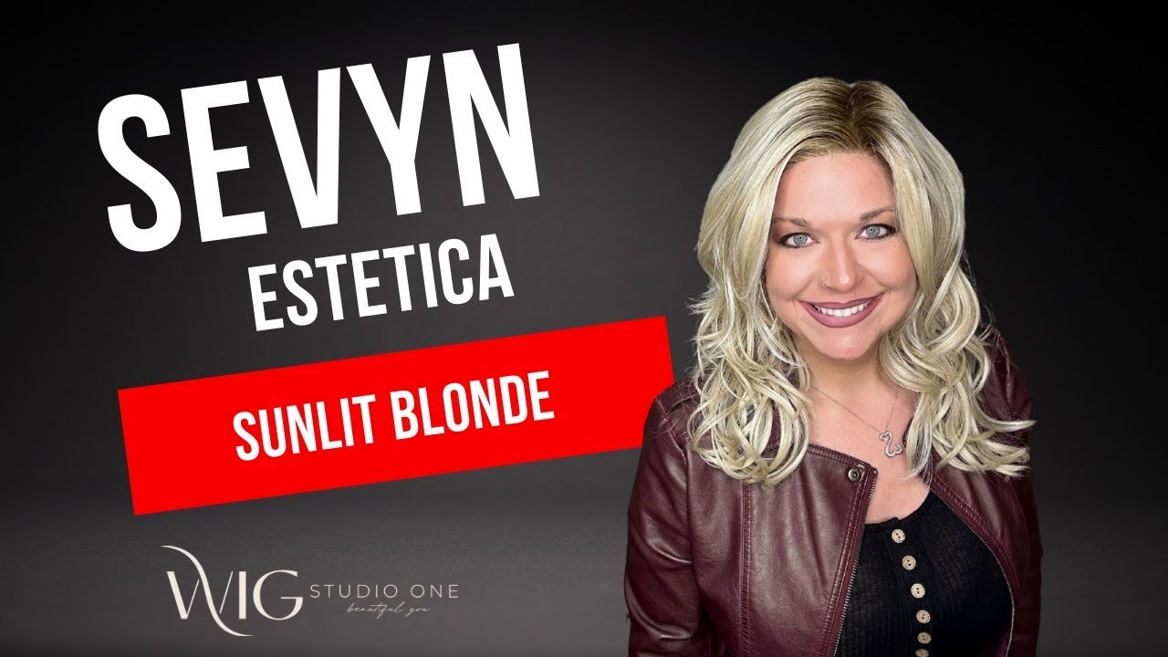 Estetica | SEVYN wig review | SUNLIT BLONDE | NEW Heat Defiant Fiber!