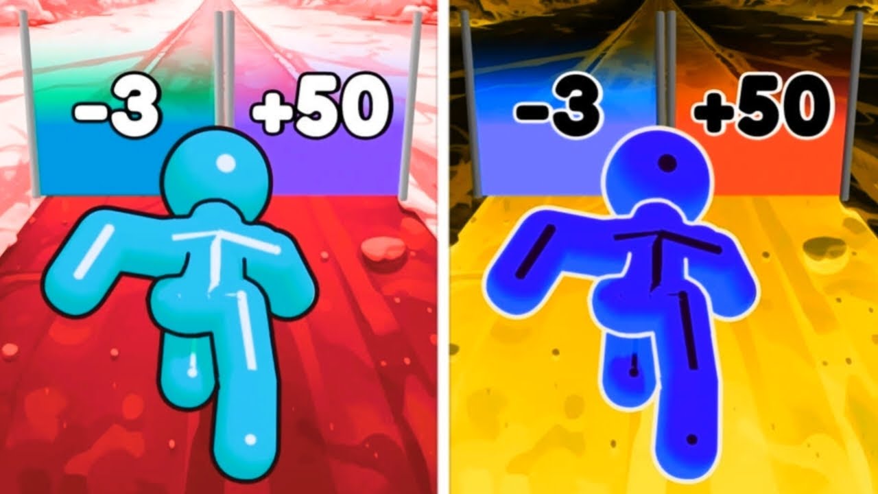 Tall Man Run 🕺vs Reverse gameplay  Colour Run walkthrough , iOS Android New Update  ( part : 1557 )