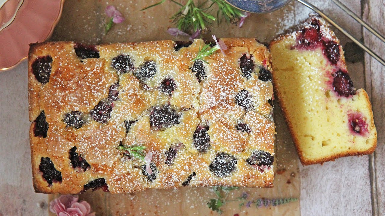 Blackberry Limoncello Cake