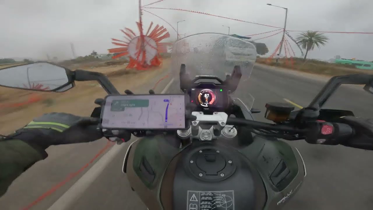 Bangalore to Mallappa Konda Hills Bike Ride | Twisties & Mist | Tiger 1200