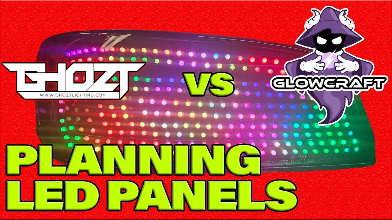 How to Plan 5mm LED Panels for Galaxy Tails | BlueGhost & GlowCraft Controllers