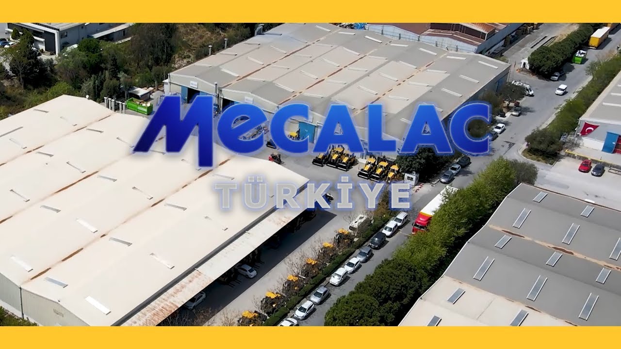 MECALAC TÜRKİYE - TLB Serisi Kazıcı Yükleyici Fabrikası / TLB Series Backhoe Loader Factory