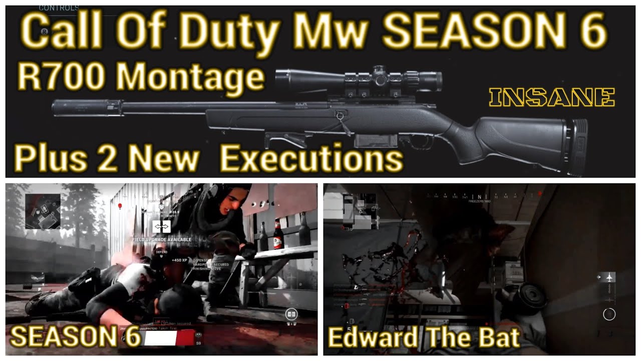 Mw SEASON 6 NEW R700 Montage & NEW Executions
