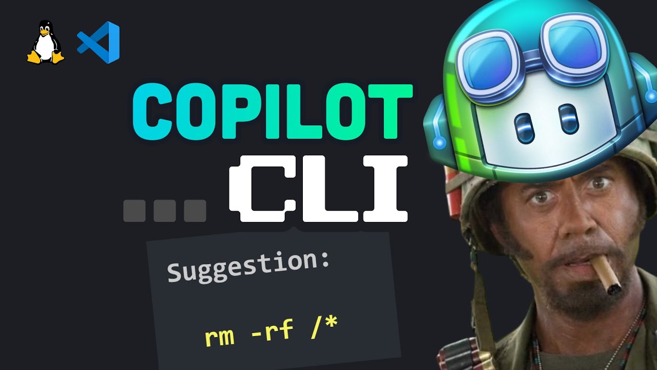 GitHub Copilot теперь управляет вашей командной строкой...