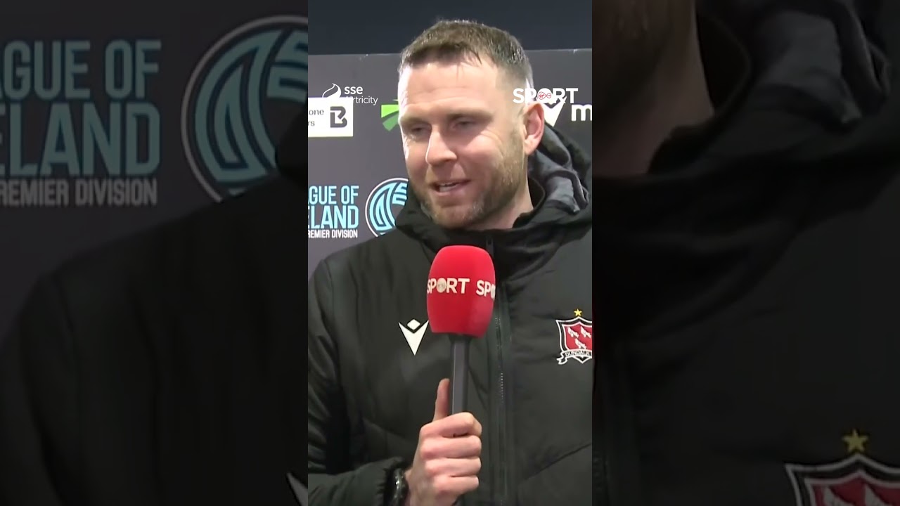 Ciar&aacute;n Kilduff Dundalk Manager ahead of tonight's clash with Drogheda United | LOI