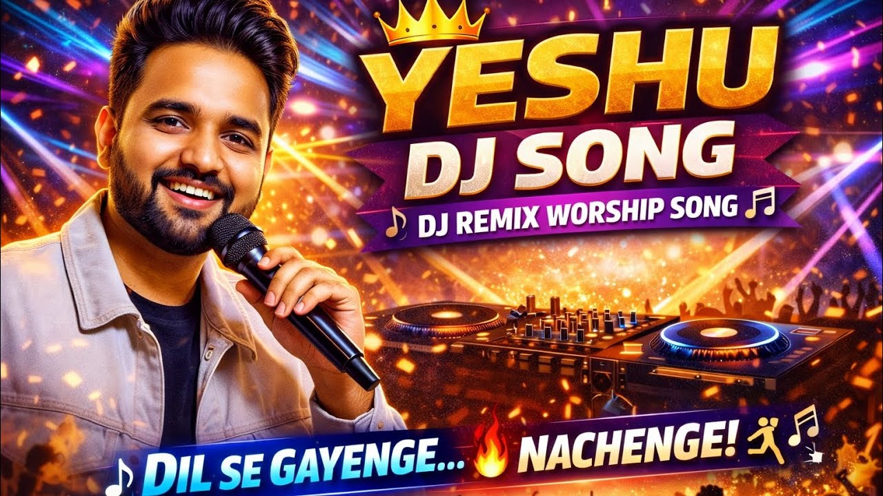Yeshu DJ Song 2026 🔥 | Hindi DJ Remix Worship Song | Dil Se Gayenge Nachenge | Christian DJ Song✝️