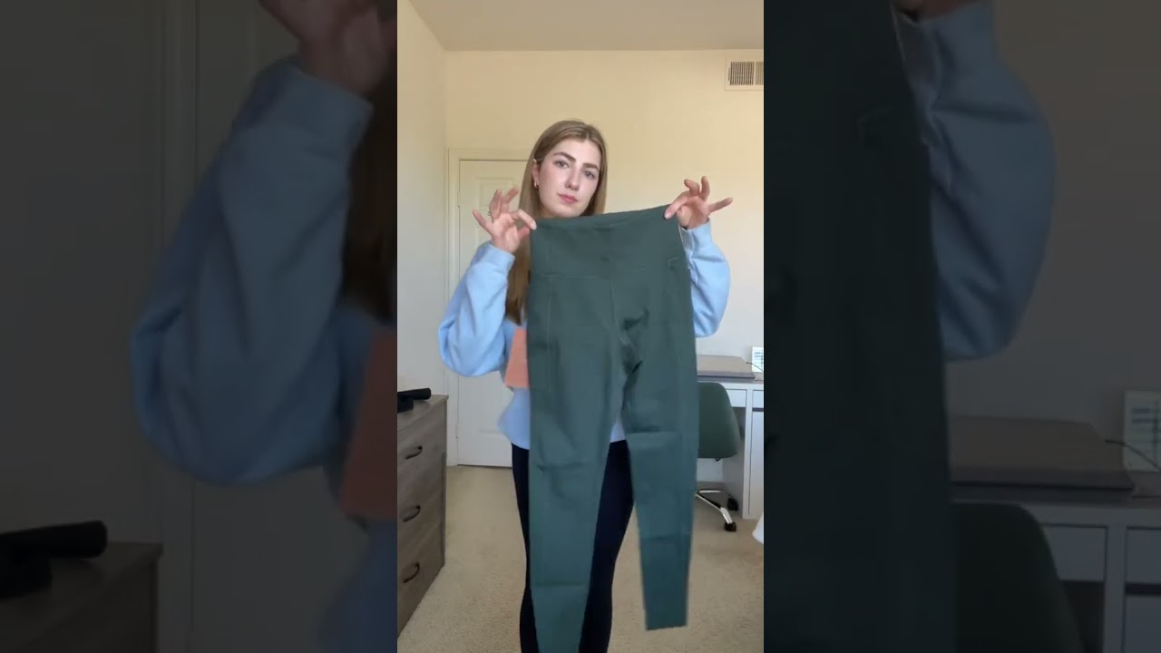 Girlfriend Collective try on haul :) wearing a size small in everything