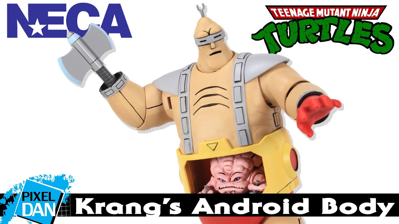 Krang Android Body NECA Toys Figure Review | Teenage Mutant Ninja Turtles