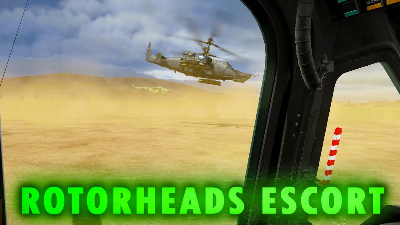 Rotorheads Escort | DCS Ka-50 III Black Shark