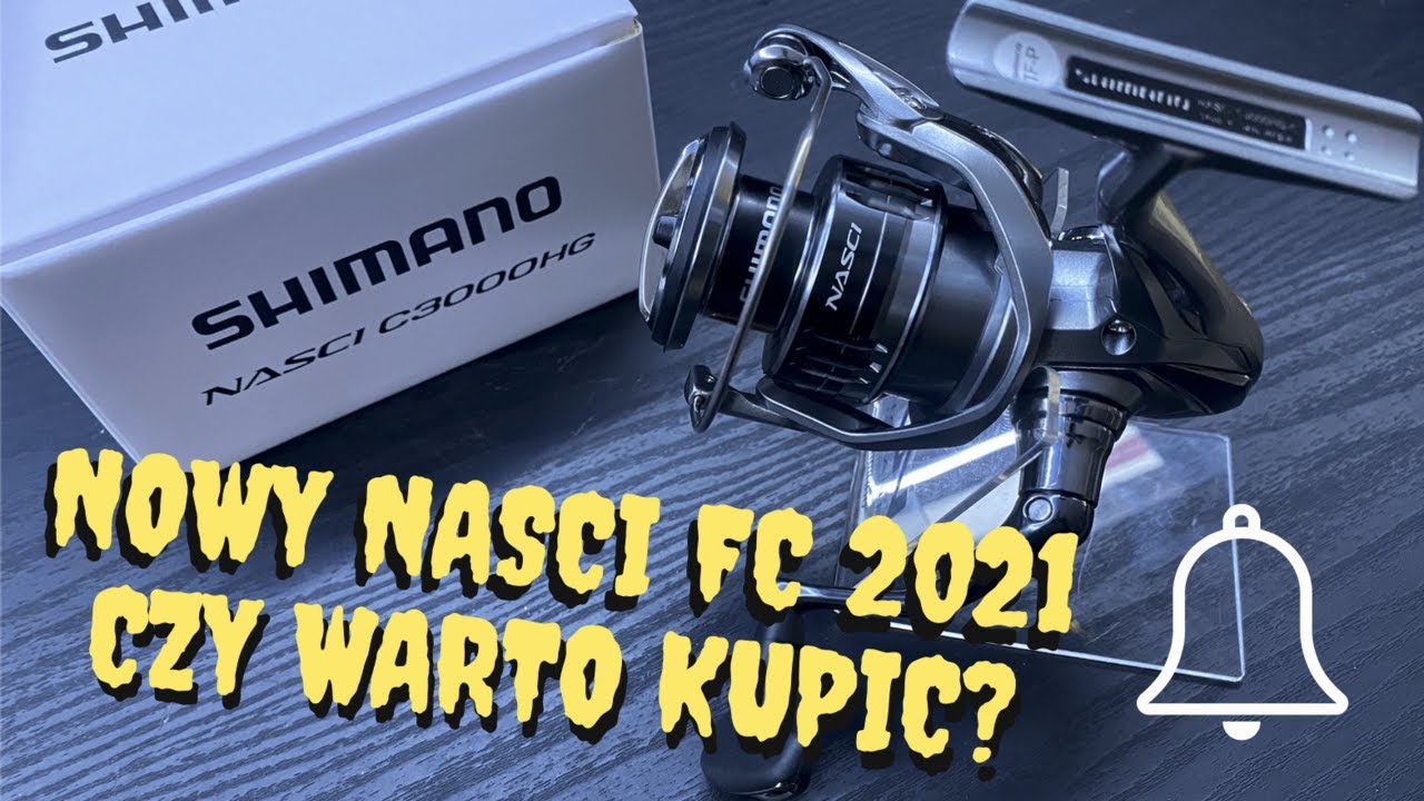 Shimano Nasci FC C 3000 HG NOWOŚĆ 2021r #UNBOXING #PRZERYBAPL #SHIMANO