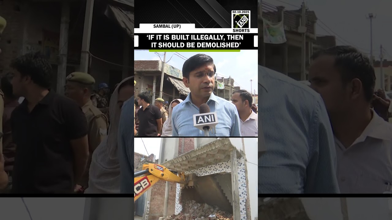 &lsquo;If it is built illegally&hellip;&rsquo;, Sambhal DM Dr Rajender Pensiya on illegal mosque bulldozed in Sambhal