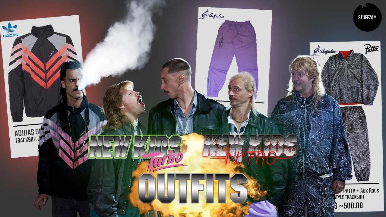NEW KIDS TURBO and NITRO outfits GABBER style clothing OLD SCHOOL