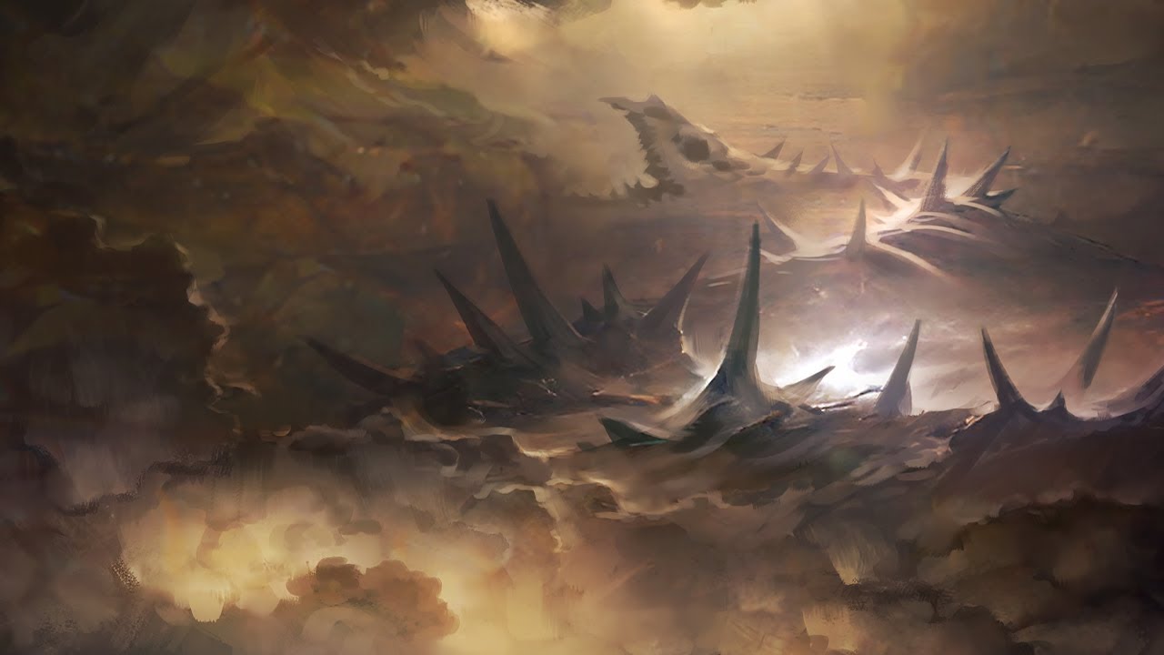 Concept Art Timelapse - Bone Valley