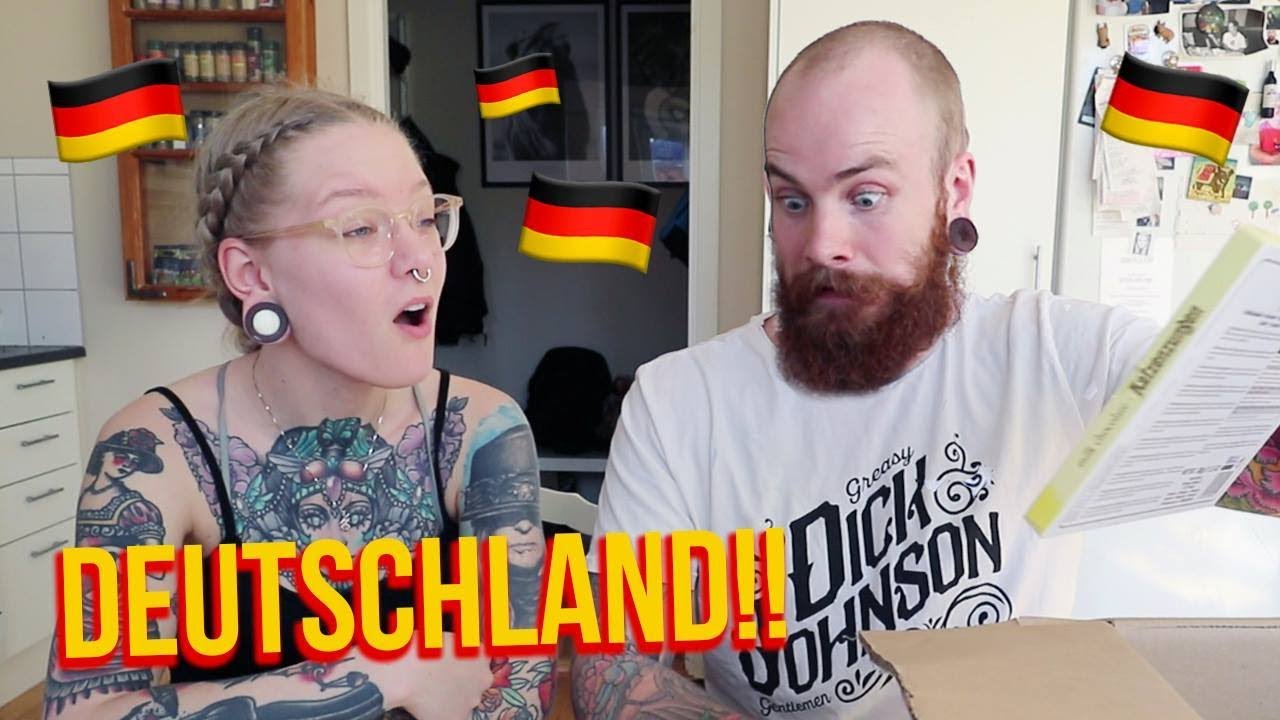 Silly Swedes Try German Candy - Katrin Crumbles & Sonny Chocolate Pants