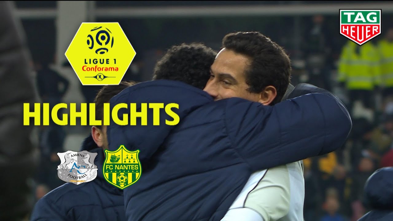 Amiens SC - FC Nantes ( 1-2 ) - Highlights - (ASC - FCN) / 2018-19