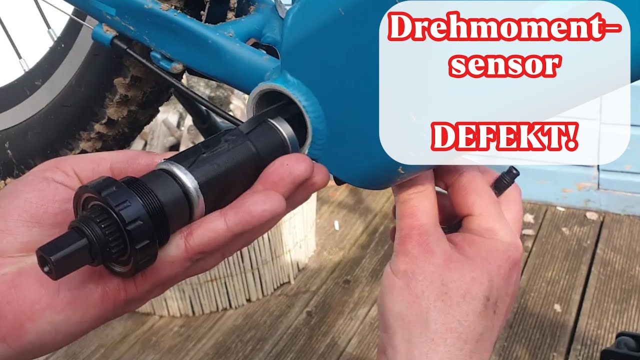 Drehmomentsensor defekt  - Sensor wechseln - E-Bike -  Können wir das Problem an Sven´s Bike  lösen?